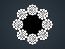 压实股钢丝绳8xK26WS-FC/IWRC​