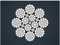 压实股钢丝绳8xK31WS-PWRC(K)