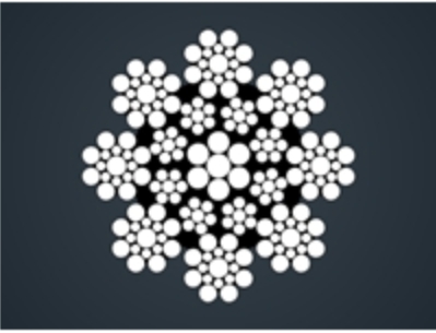 填充式钢丝绳CFRC 8x19S+IWR