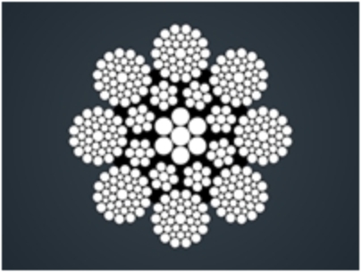 ​填充式钢丝绳CFRC 8x36WS+IWR