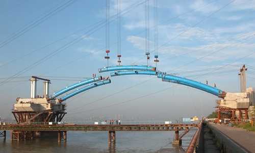 国内建桥技术获得新突破
